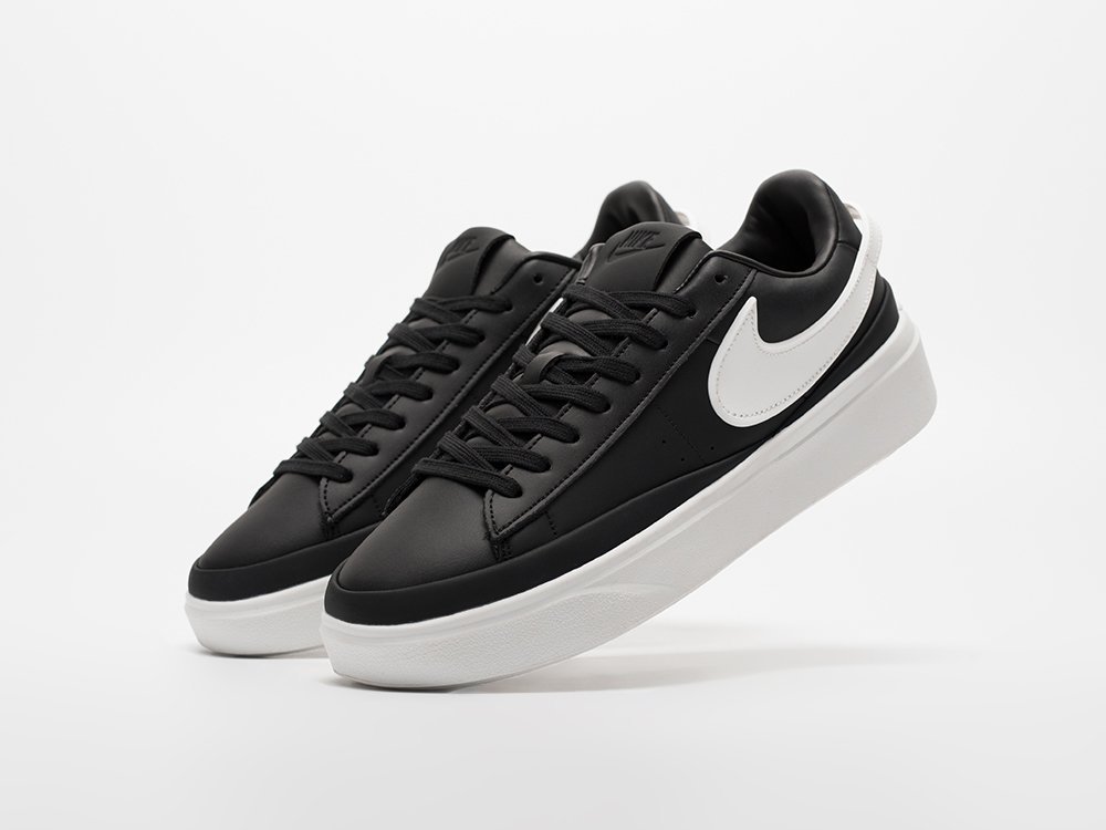 Nike Blazer Phantom Low черные кожа мужские (AR33223) - фото 2