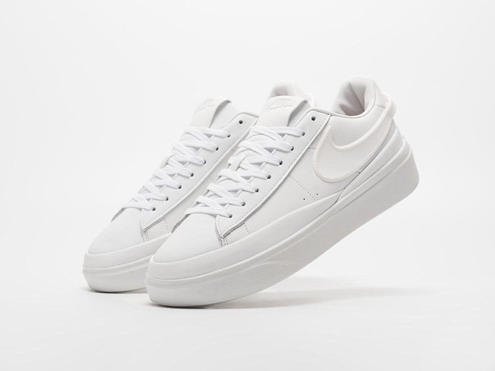 Nike Blazer Phantom Low белые кожа мужские (AR33225) - фото 2