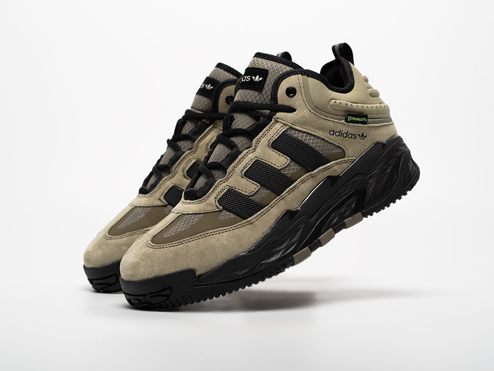 Adidas Niteball Hi серые замша мужские (AR33231) - фото 2 Adidas Niteball Hi серые замша мужские (AR33231) - фото 2