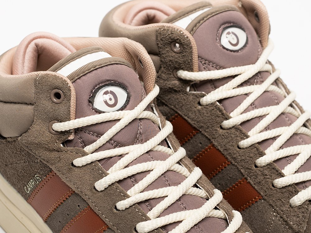 Adidas Bad Bunny x Campus Light High серые замша мужские (AR33237) - фото 8 Adidas Bad Bunny x Campus Light High серые замша мужские (AR33237) - фото 8