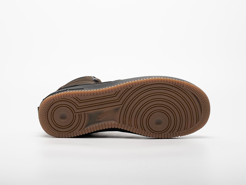 Nike Air Force 1 Mid коричневые кожа мужские (AR33239) - фото 5 Nike Air Force 1 Mid коричневые кожа мужские (AR33239) - фото 5