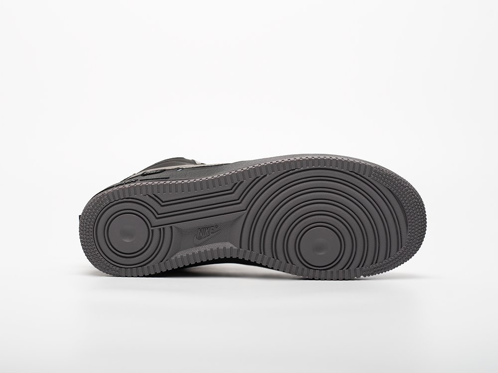 Nike Air Force 1 Mid черные кожа мужские (AR33242) - фото 5 Nike Air Force 1 Mid черные кожа мужские (AR33242) - фото 5