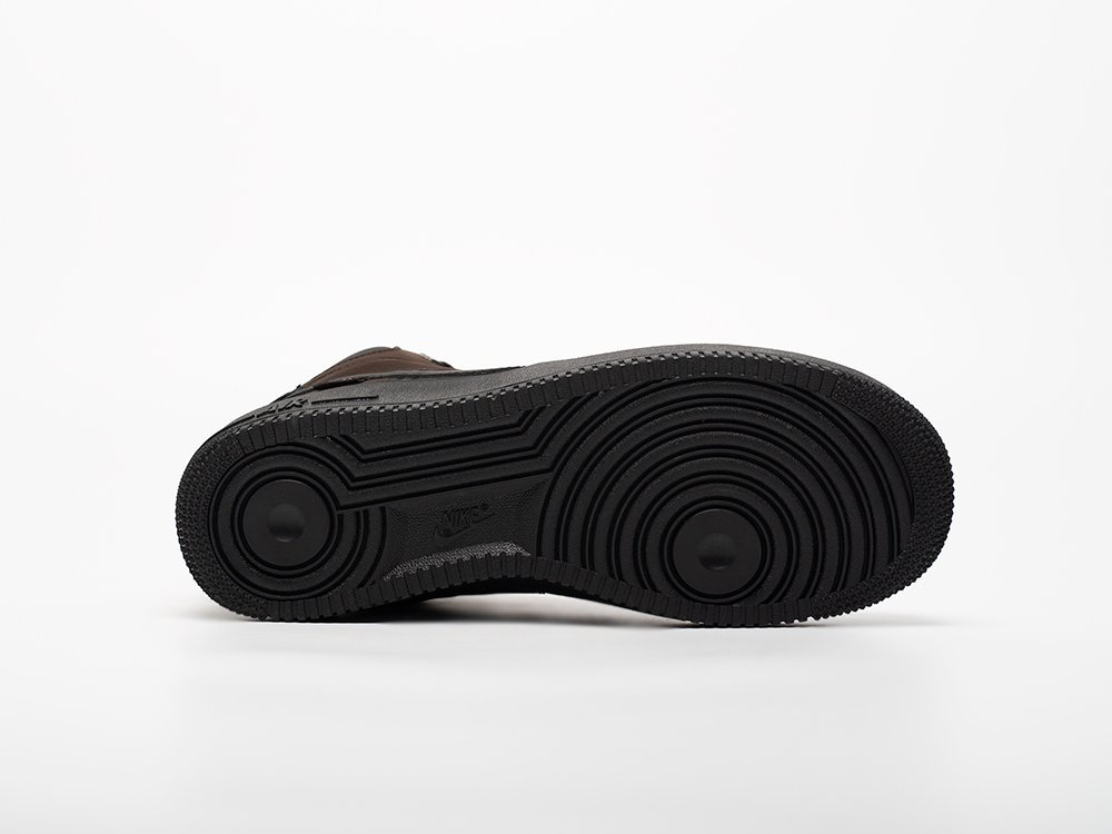 Nike Air Force 1 Mid коричневые кожа мужские (AR33245) - фото 5 Nike Air Force 1 Mid коричневые кожа мужские (AR33245) - фото 5