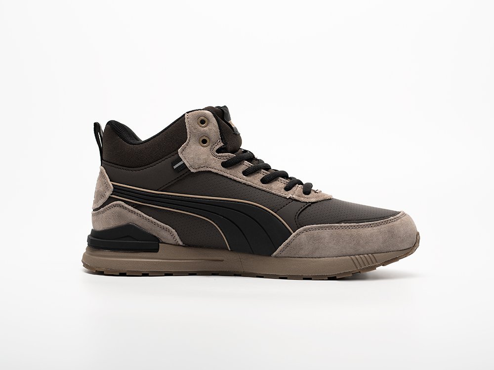 Puma Graviton Mid коричневые кожа мужские (AR33257) - фото 3 Puma Graviton Mid коричневые кожа мужские (AR33257) - фото 3