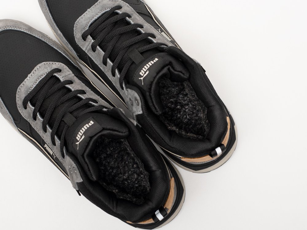 Puma Graviton Mid черные кожа мужские (AR33258) - фото 8 Puma Graviton Mid черные кожа мужские (AR33258) - фото 8