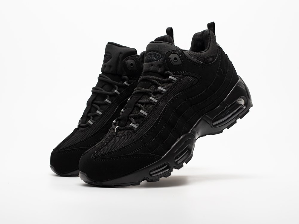 Nike Air Max 95 Sneakerboot черные текстиль мужские (AR33259) - фото 2