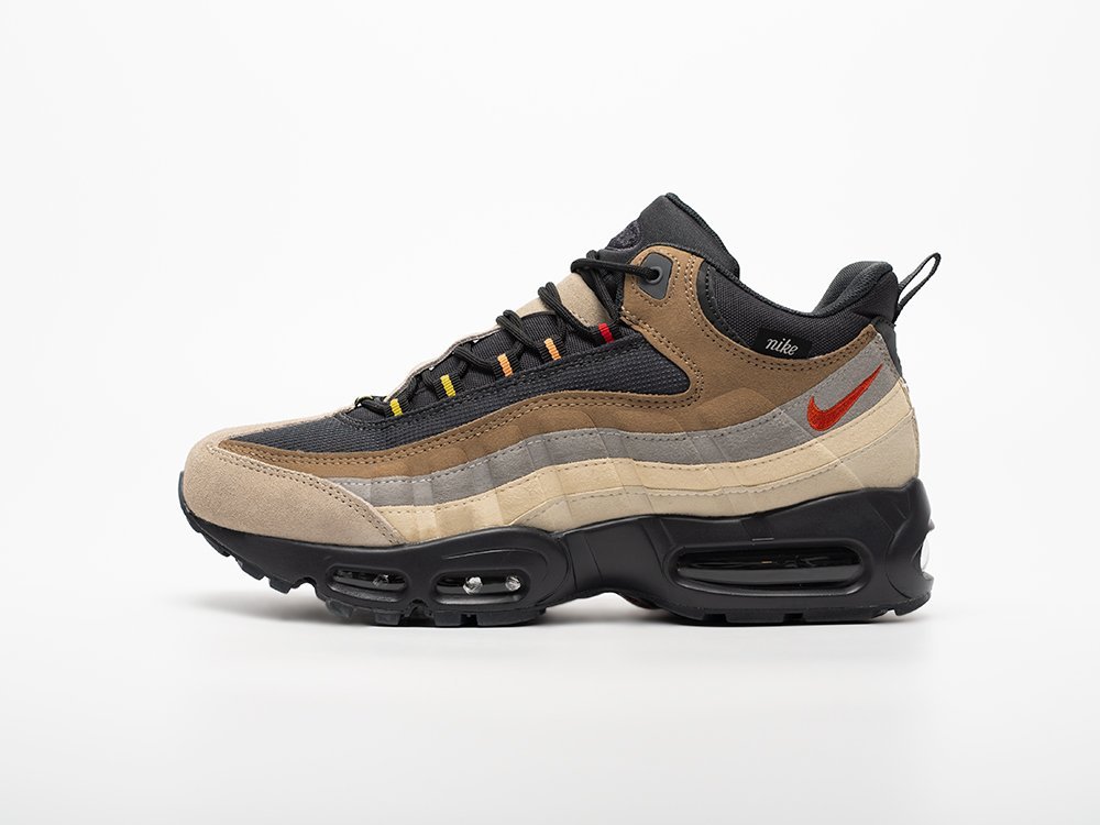 Nike Air Max 95 Sneakerboot серые текстиль мужские (AR33260) - фото 1