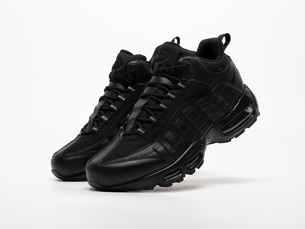 Nike Air Max 95 Sneakerboot черные кожа мужские (AR33282) - фото 2