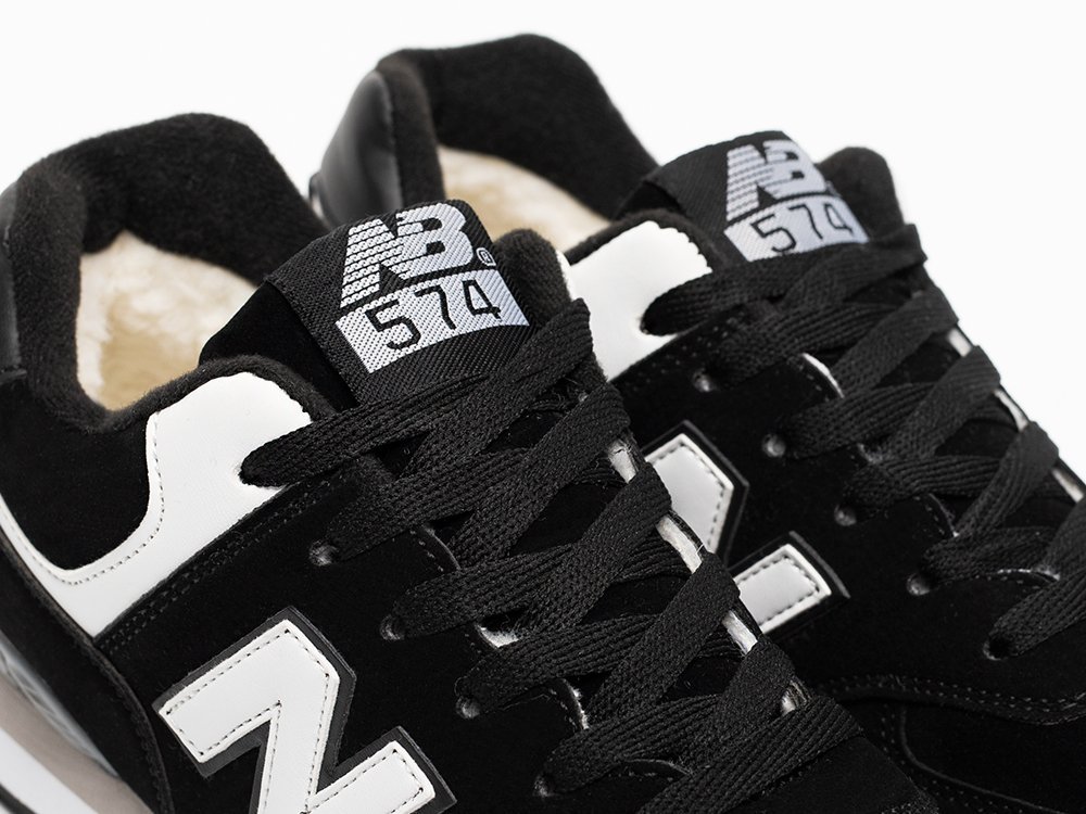 New Balance 574 WMNS черные замша женские (AR33296) - фото 7 New Balance 574 WMNS черные замша женские (AR33296) - фото 7
