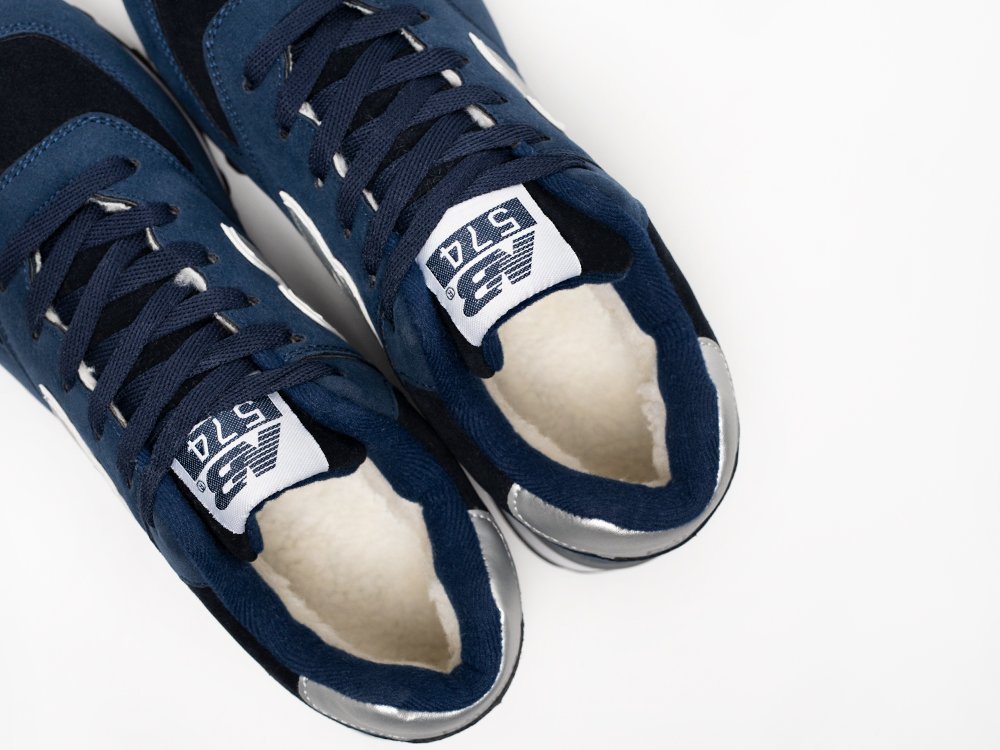 New Balance 574 WMNS синие замша женские (AR33297) - фото 8 New Balance 574 WMNS синие замша женские (AR33297) - фото 8