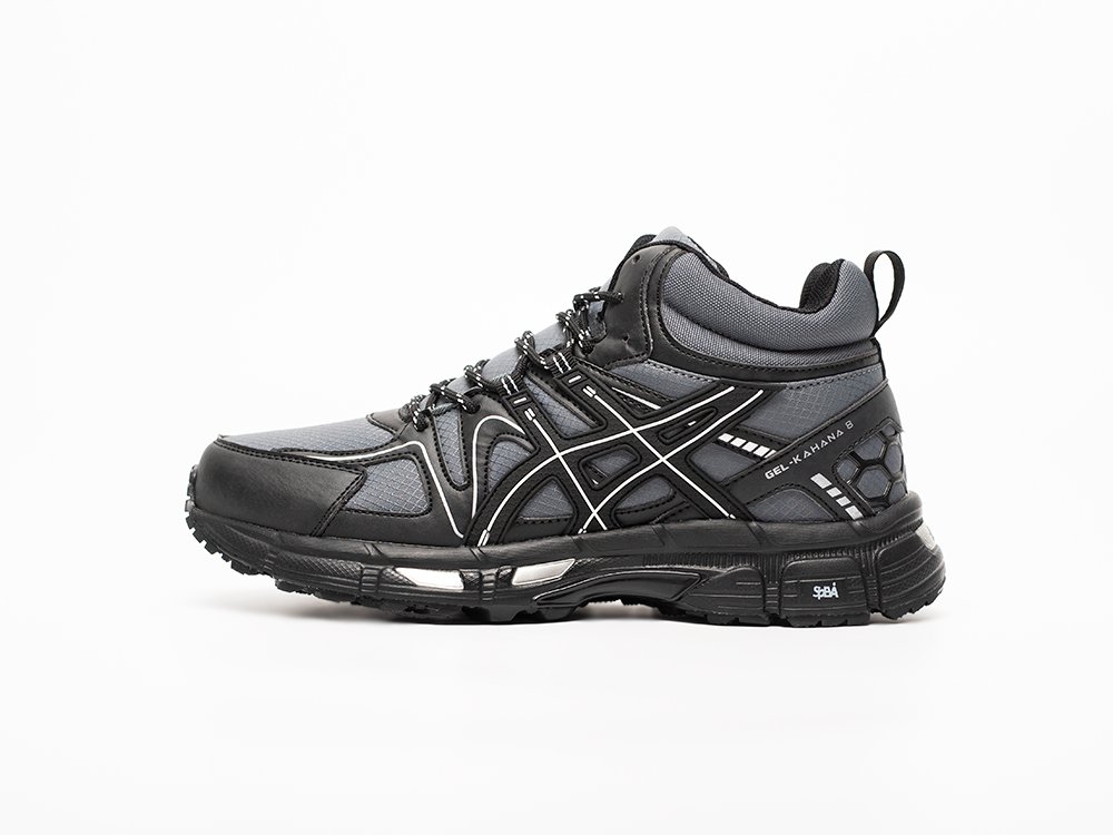 Asics Gel Kahana 8 Hi серые текстиль мужские (AR33309) - фото 1 Asics Gel Kahana 8 Hi серые текстиль мужские (AR33309) - фото 1