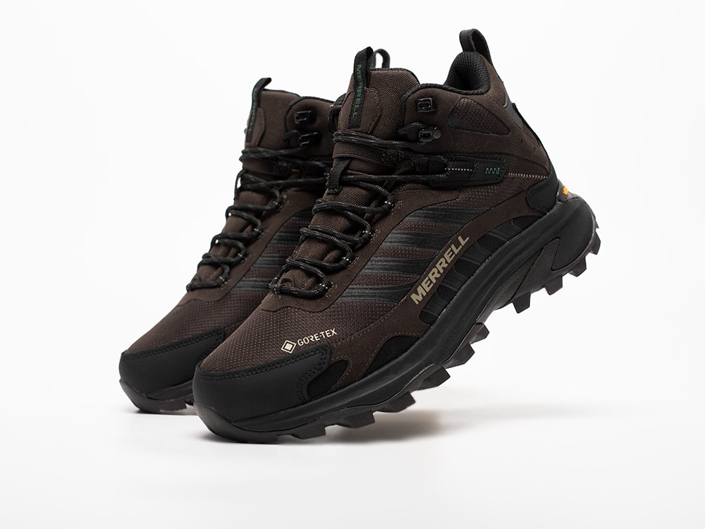 Merrell Moab Speed 2 Mid коричневые текстиль мужские (AR33312) - фото 2