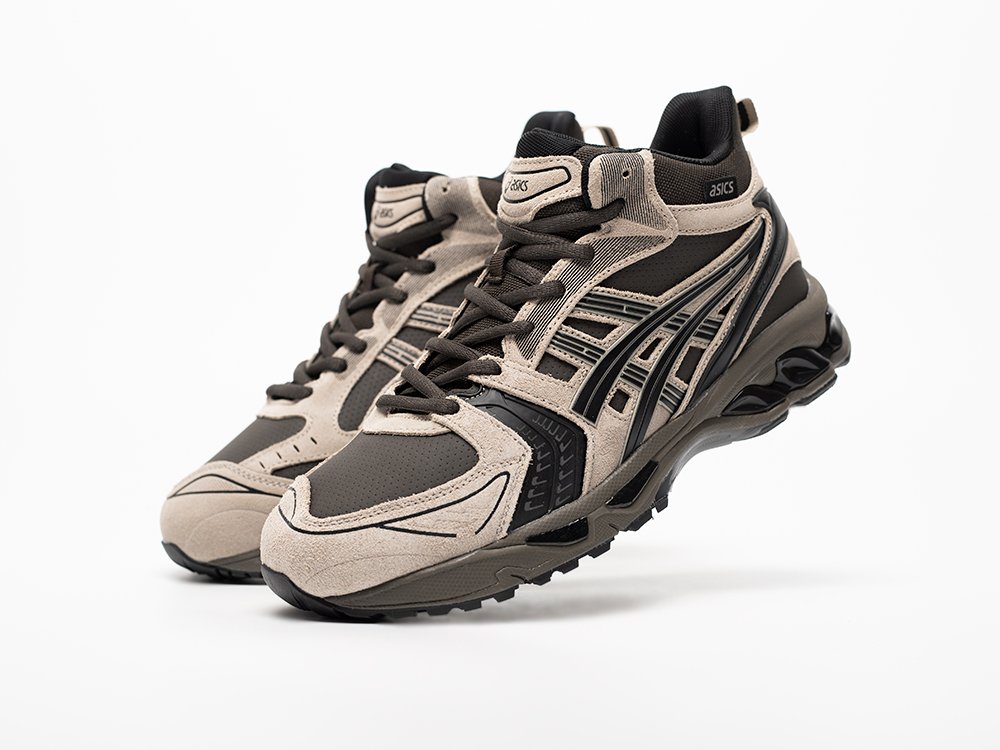 Asics Gel Kayano 14 Mid бежевые кожа мужские (AR33316) - фото 2