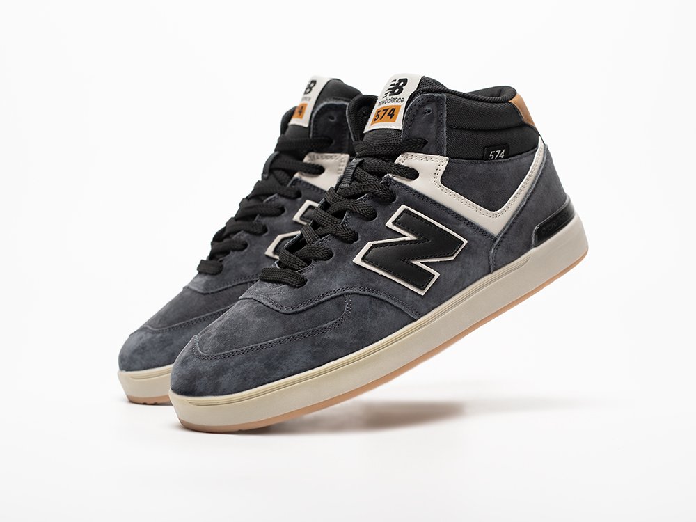 New Balance CT574 High серые замша мужские (AR33317) - фото 2 New Balance CT574 High серые замша мужские (AR33317) - фото 2