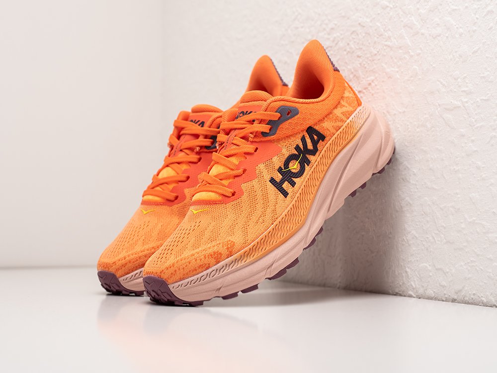 Hoka Challenger ATR 7 WMNS оранжевые текстиль женские (AR33320) - фото 2 Hoka Challenger ATR 7 WMNS оранжевые текстиль женские (AR33320) - фото 2