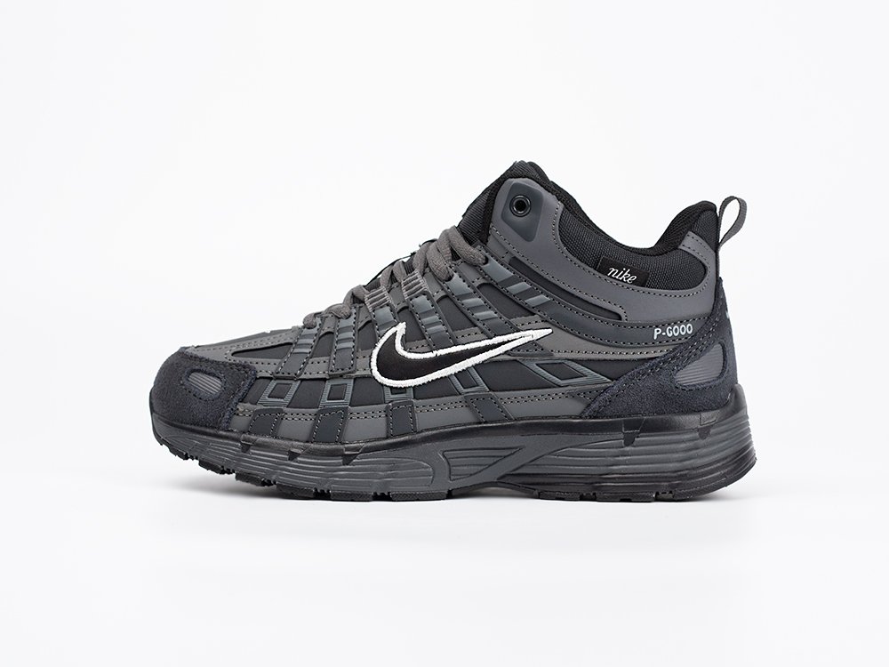 Nike P-6000 High WMNS черные текстиль женские (AR33329) - фото 1