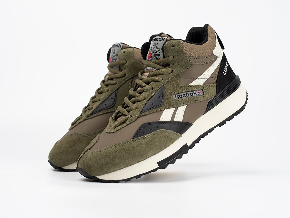 Reebok LX 2200 зеленые замша мужские (AR33336) - фото 2 Reebok LX 2200 зеленые замша мужские (AR33336) - фото 2