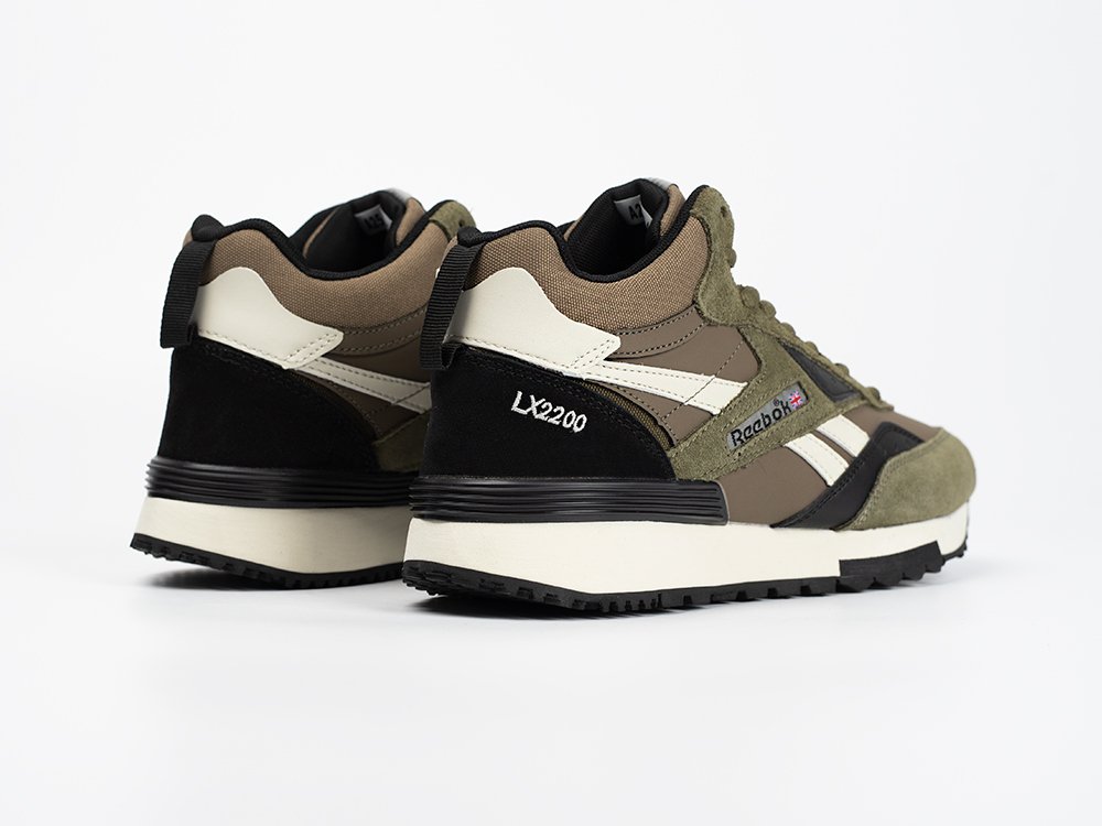 Reebok LX 2200 зеленые замша мужские (AR33336) - фото 4 Reebok LX 2200 зеленые замша мужские (AR33336) - фото 4