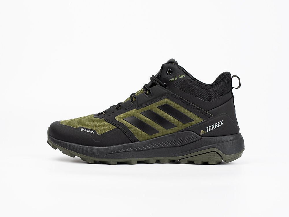 Adidas Terrex Trailmaker Mid зеленые текстиль мужские (AR33340) - фото 1 Adidas Terrex Trailmaker Mid зеленые текстиль мужские (AR33340) - фото 1