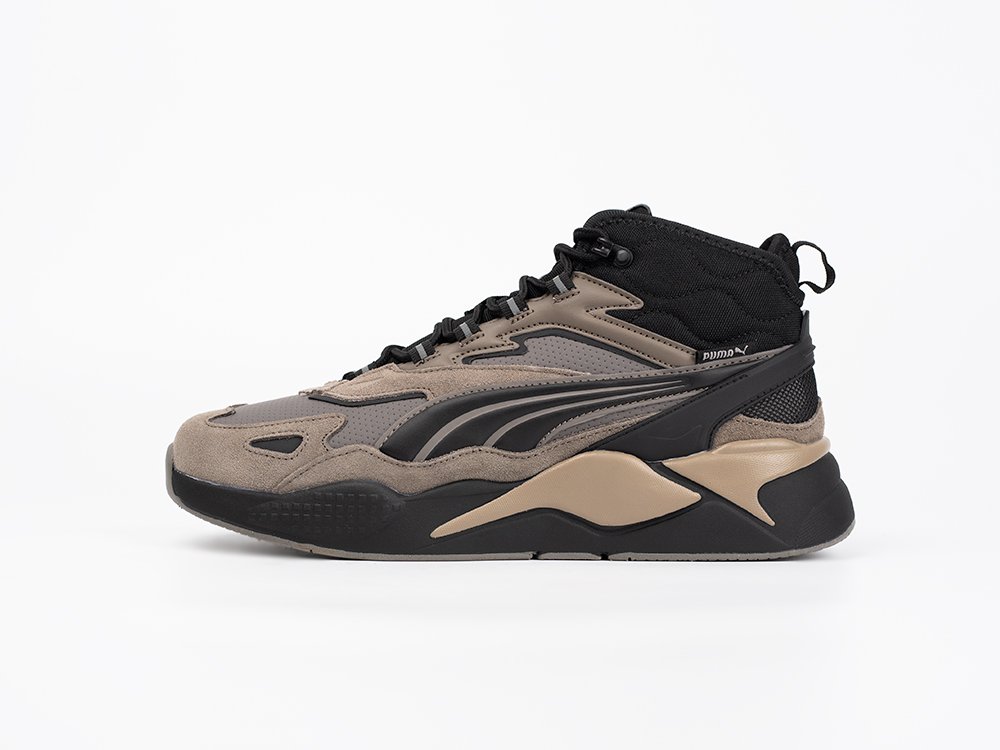 Puma RS-X Hi коричневые замша мужские (AR33342) - фото 1 Puma RS-X Hi коричневые замша мужские (AR33342) - фото 1