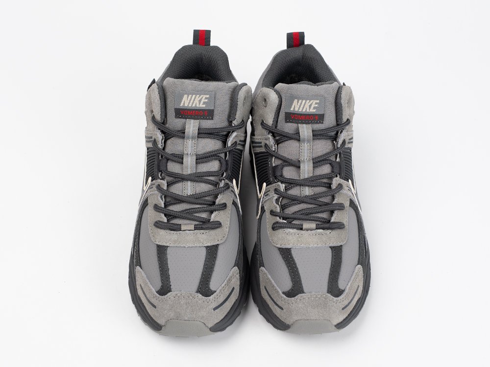 Nike Air Zoom Vomero 5 Mid серые текстиль мужские (AR33344) - фото 4 Nike Air Zoom Vomero 5 Mid серые текстиль мужские (AR33344) - фото 4