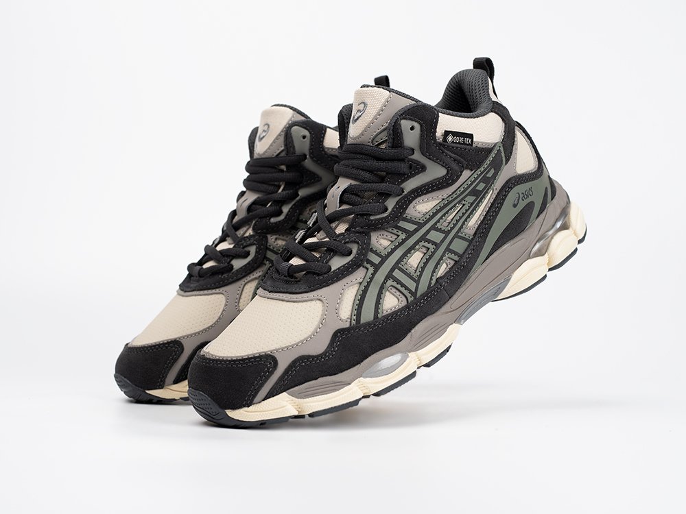 Asics GEL NYC Mid белые текстиль мужские (AR33347) - фото 2 Asics GEL NYC Mid белые текстиль мужские (AR33347) - фото 2