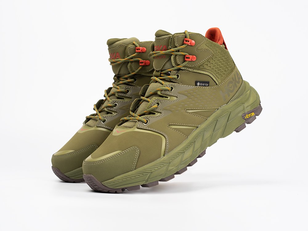 Hoka Anacapa Mid Gore-Tex зеленые текстиль мужские (AR33348) - фото 2 Hoka Anacapa Mid Gore-Tex зеленые текстиль мужские (AR33348) - фото 2