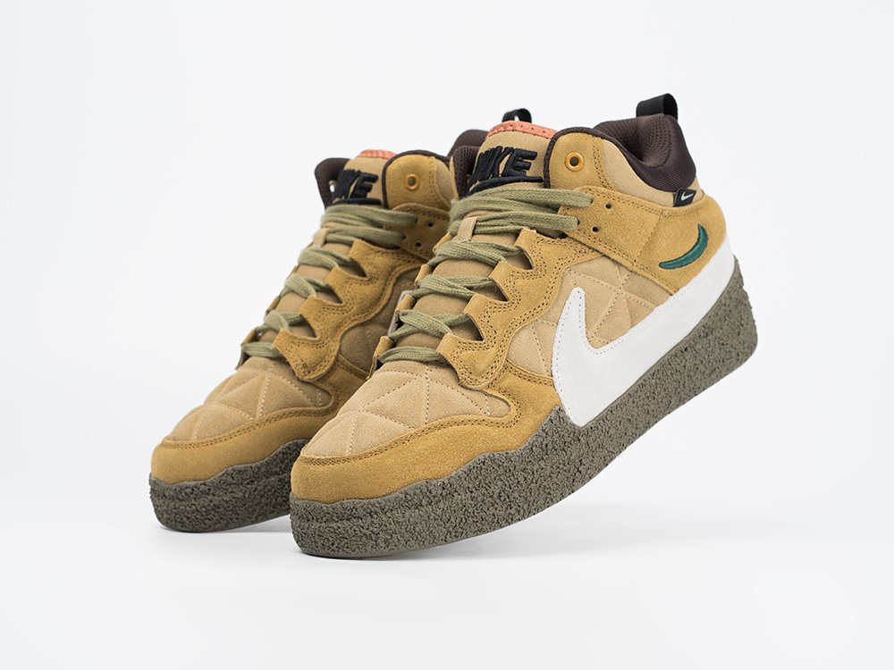 Nike CPFM Dunk Mid желтые замша мужские (AR33359) - фото 2 Nike CPFM Dunk Mid желтые замша мужские (AR33359) - фото 2