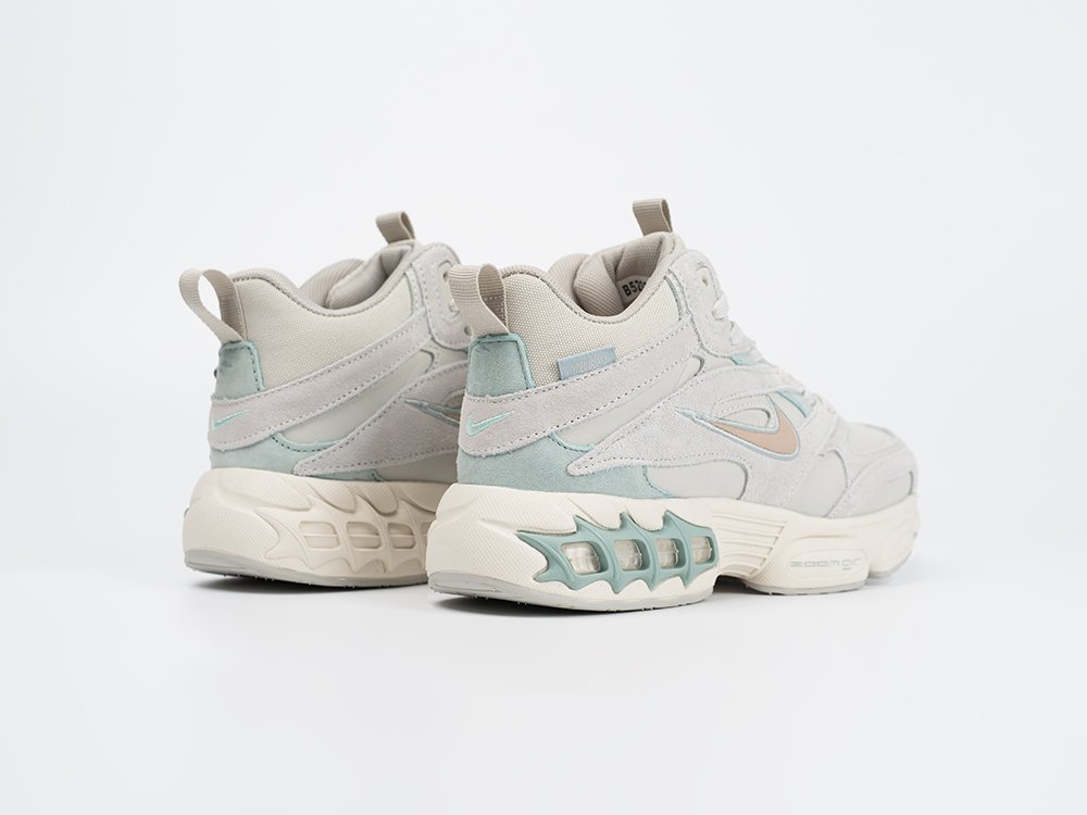 Nike Zoom Air Fire High WMNS голубые кожа женские (AR33369) - фото 3