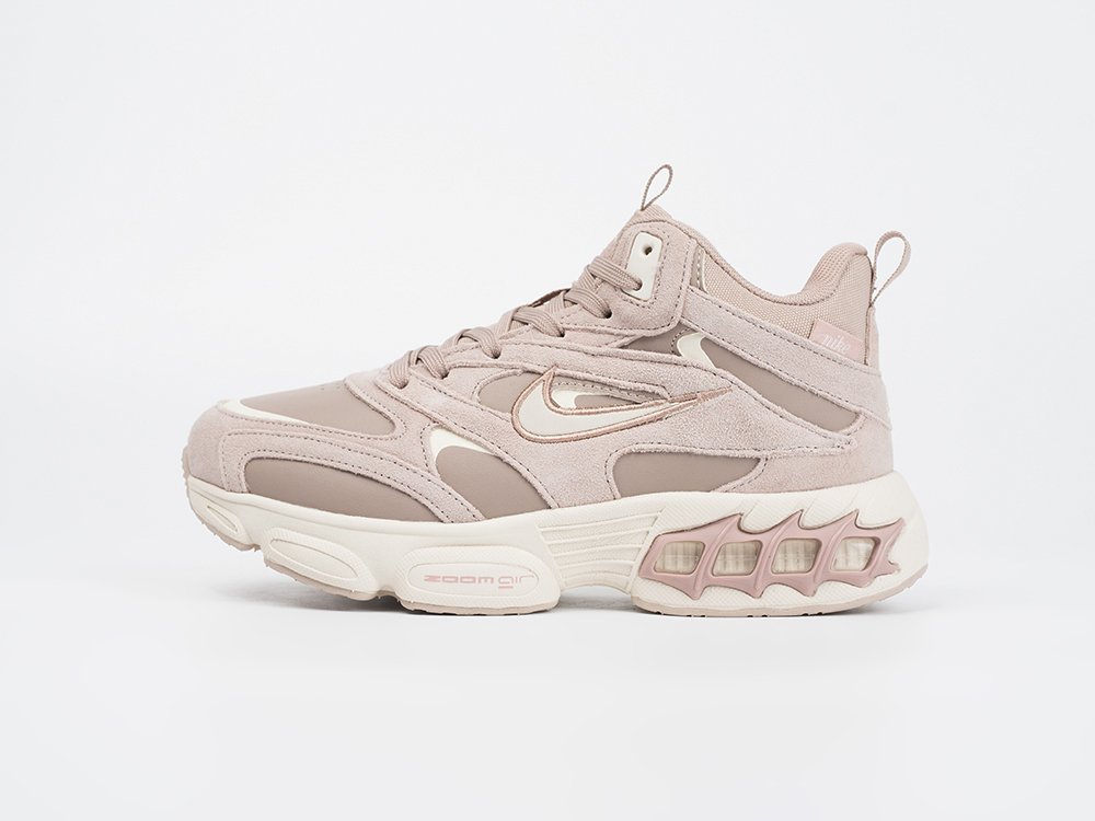 Nike Zoom Air Fire High WMNS бежевые кожа женские (AR33370) - фото 1 Nike Zoom Air Fire High WMNS бежевые кожа женские (AR33370) - фото 1