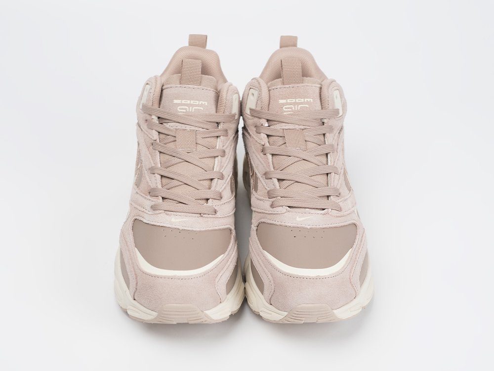 Nike Zoom Air Fire High WMNS бежевые кожа женские (AR33370) - фото 4 Nike Zoom Air Fire High WMNS бежевые кожа женские (AR33370) - фото 4