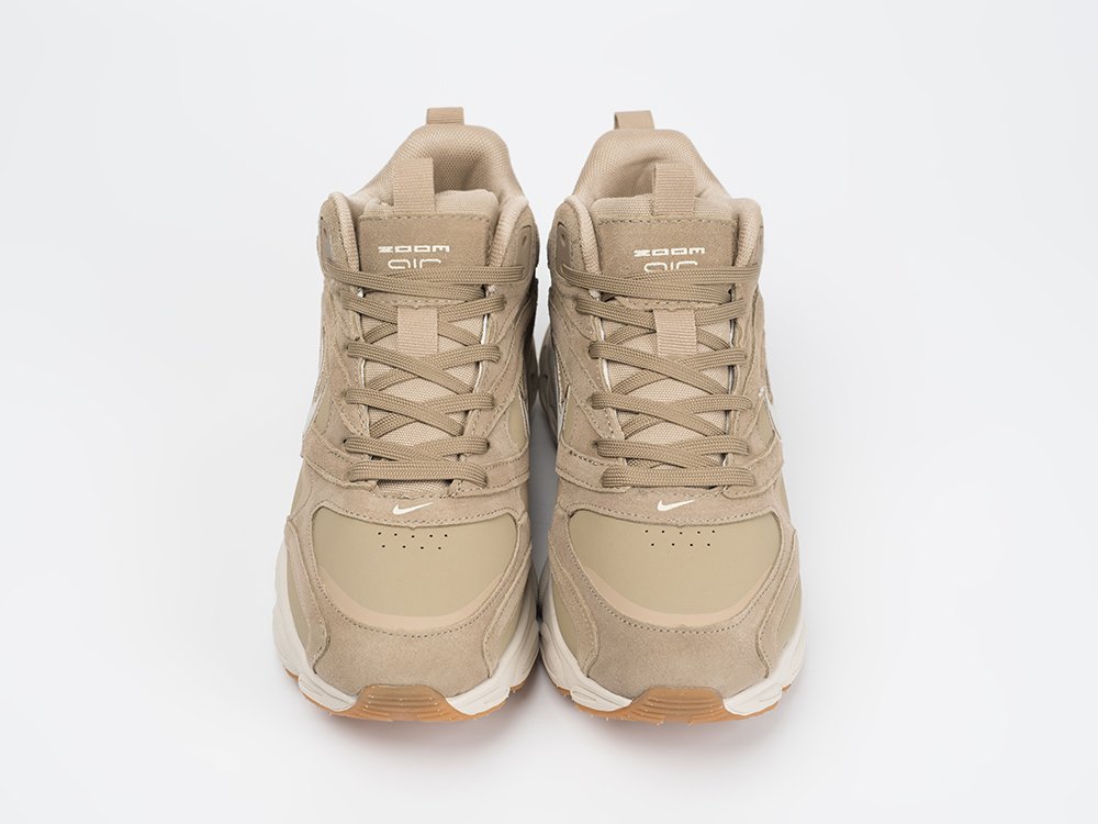 Nike Zoom Air Fire High WMNS бежевые кожа женские (AR33372) - фото 4 Nike Zoom Air Fire High WMNS бежевые кожа женские (AR33372) - фото 4