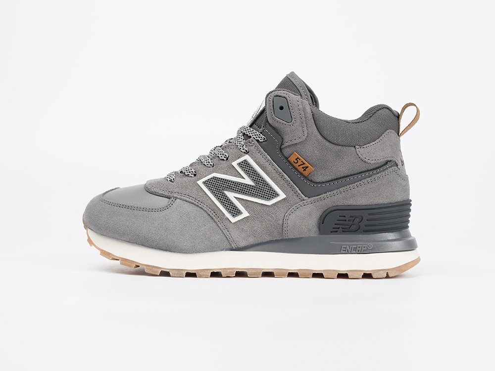 New Balance Stone Island x 574 Mid WMNS серые замша женские (AR33374) - фото 1 New Balance Stone Island x 574 Mid WMNS серые замша женские (AR33374) - фото 1