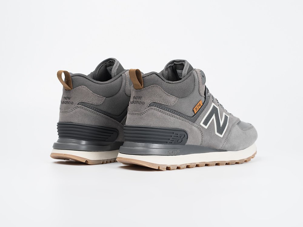 New Balance Stone Island x 574 Mid WMNS серые замша женские (AR33374) - фото 3 New Balance Stone Island x 574 Mid WMNS серые замша женские (AR33374) - фото 3