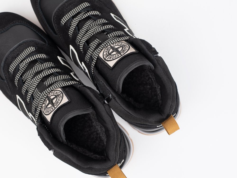 New Balance Stone Island x 574 Mid WMNS черные замша женские (AR33376) - фото 5 New Balance Stone Island x 574 Mid WMNS черные замша женские (AR33376) - фото 5