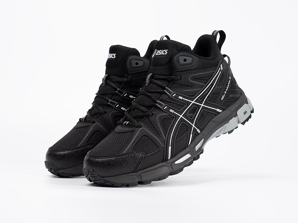 Asics Gel Kahana 8 Hi черные текстиль мужские (AR33385) - фото 2 Asics Gel Kahana 8 Hi черные текстиль мужские (AR33385) - фото 2