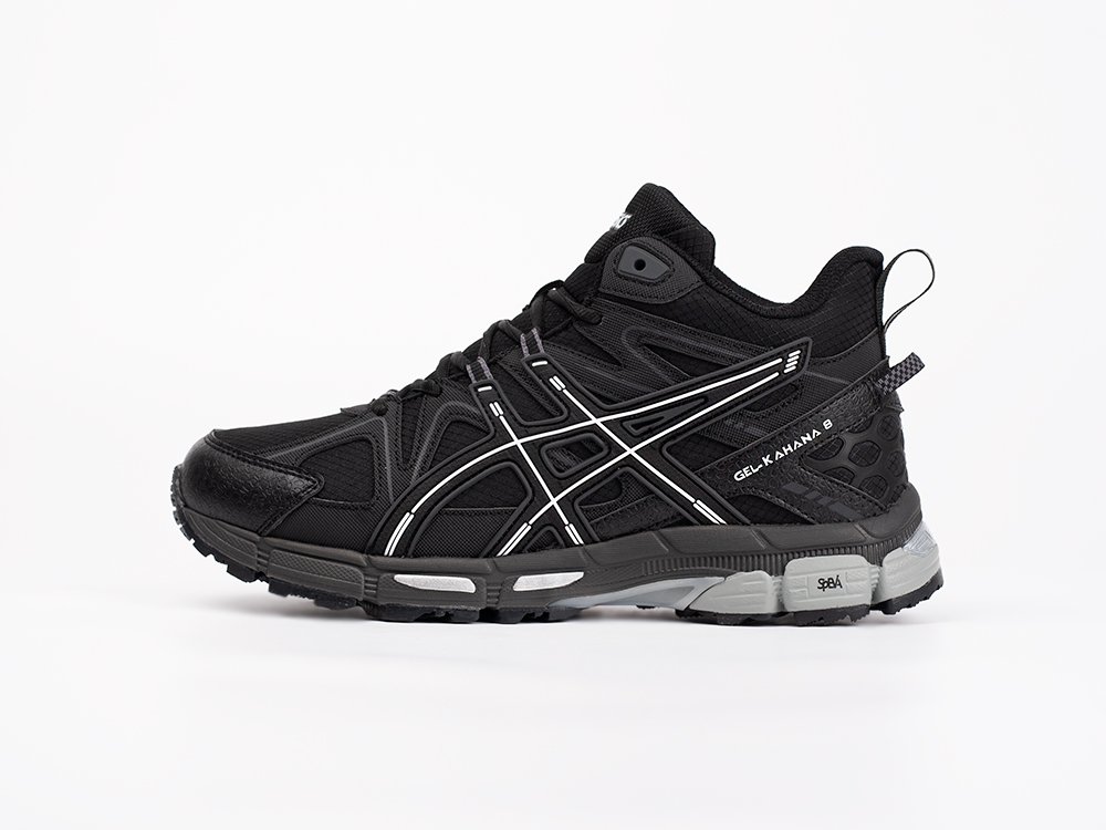 Asics Gel Kahana 8 Hi черные текстиль мужские (AR33385) - фото 1 Asics Gel Kahana 8 Hi черные текстиль мужские (AR33385) - фото 1