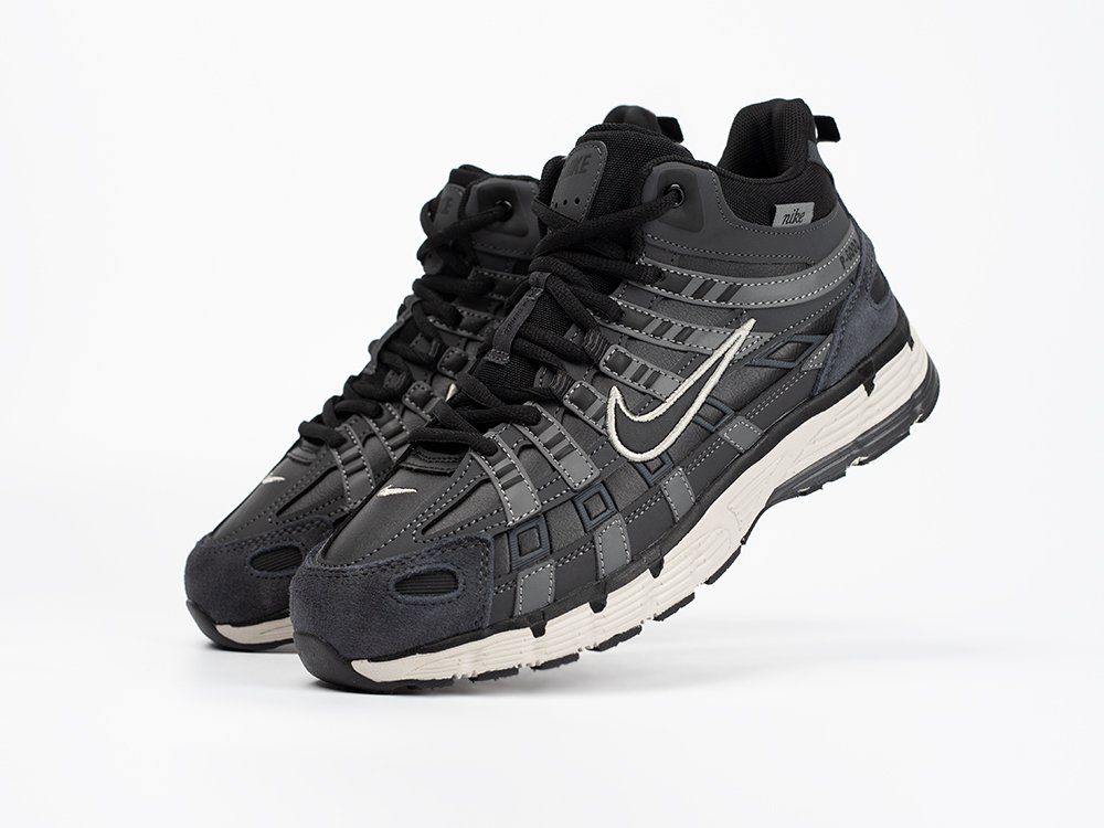 Nike P-6000 High серые текстиль мужские (AR33390) - фото 2