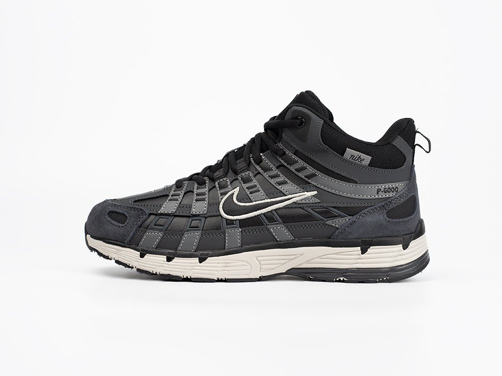 Nike P-6000 High серые текстиль мужские (AR33390) - фото 1 Nike P-6000 High серые текстиль мужские (AR33390) - фото 1