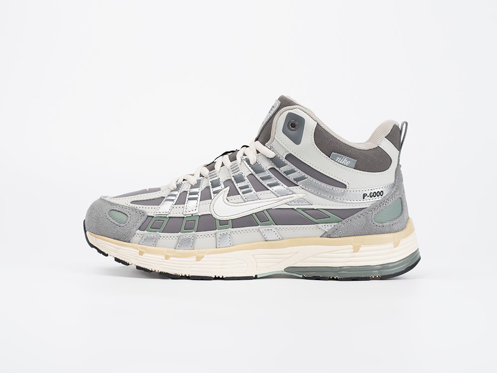 Nike P-6000 High серые текстиль мужские (AR33393) - фото 1 Nike P-6000 High серые текстиль мужские (AR33393) - фото 1