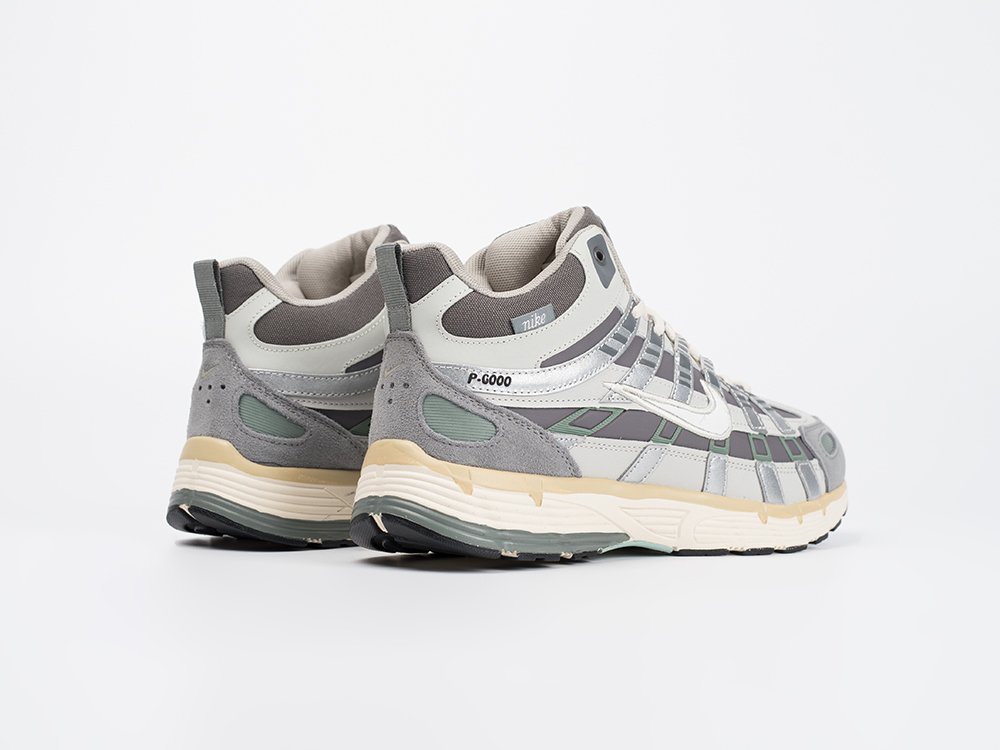 Nike P-6000 High серые текстиль мужские (AR33393) - фото 3 Nike P-6000 High серые текстиль мужские (AR33393) - фото 3