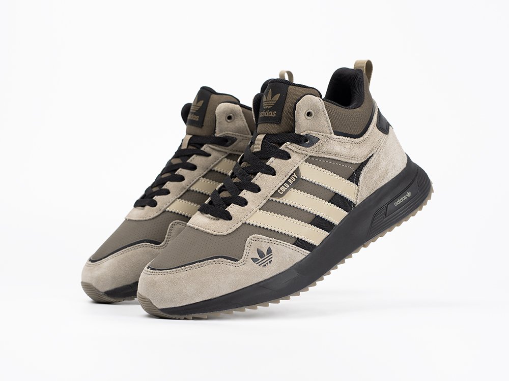 Adidas Retropy F2 серые замша мужские (AR33398) - фото 2 Adidas Retropy F2 серые замша мужские (AR33398) - фото 2
