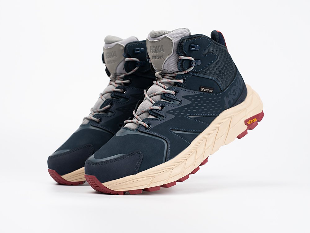 Hoka Anacapa Mid Gore-Tex синие текстиль мужские (AR33401) - фото 2 Hoka Anacapa Mid Gore-Tex синие текстиль мужские (AR33401) - фото 2