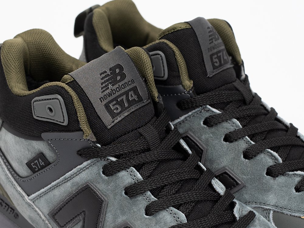 New Balance 574 Mid серые замша мужские (AR33402) - фото 7 New Balance 574 Mid серые замша мужские (AR33402) - фото 7