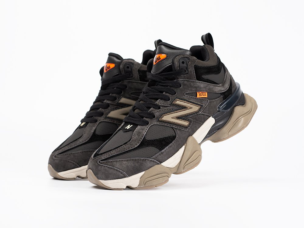 New Balance 9060 High серые текстиль мужские (AR33404) - фото 2 New Balance 9060 High серые текстиль мужские (AR33404) - фото 2