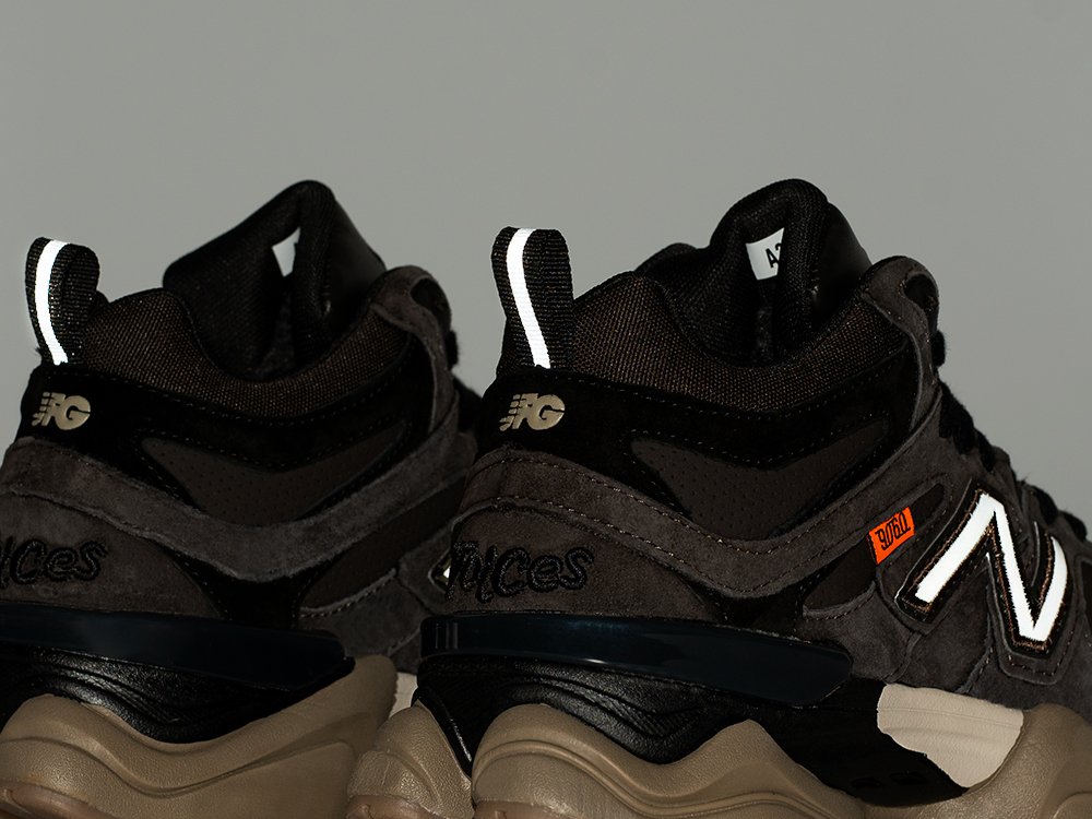 New Balance 9060 High серые текстиль мужские (AR33404) - фото 9 New Balance 9060 High серые текстиль мужские (AR33404) - фото 9