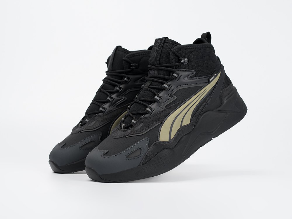 Puma RS-X Hi черные текстиль мужские (AR33410) - фото 2 Puma RS-X Hi черные текстиль мужские (AR33410) - фото 2