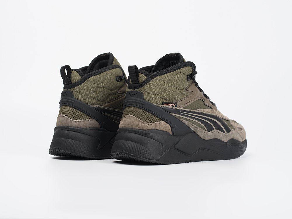 Puma RS-X Hi зеленые текстиль мужские (AR33412) - фото 3 Puma RS-X Hi зеленые текстиль мужские (AR33412) - фото 3