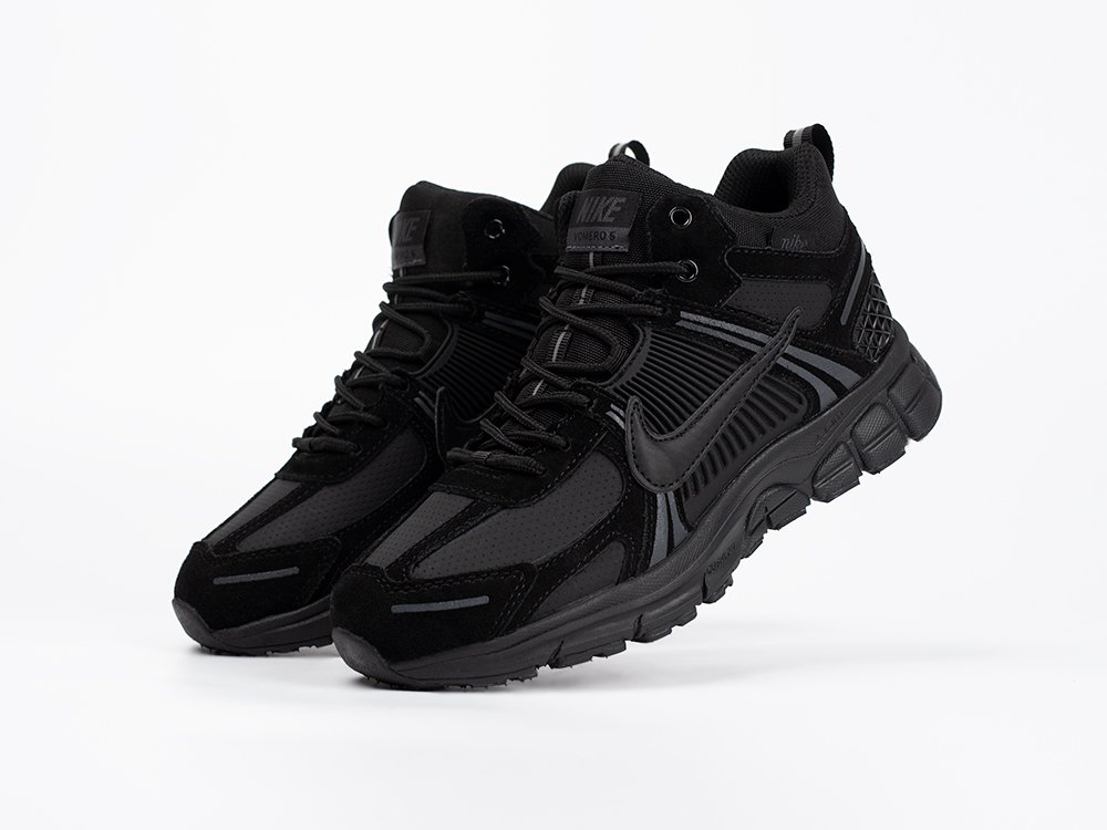Nike Air Zoom Vomero 5 Mid WMNS черные текстиль женские (AR33421) - фото 2 Nike Air Zoom Vomero 5 Mid WMNS черные текстиль женские (AR33421) - фото 2