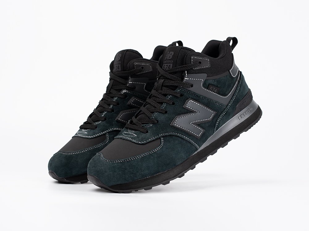 New Balance 574 Mid синие замша мужские (AR33423) - фото 2 New Balance 574 Mid синие замша мужские (AR33423) - фото 2